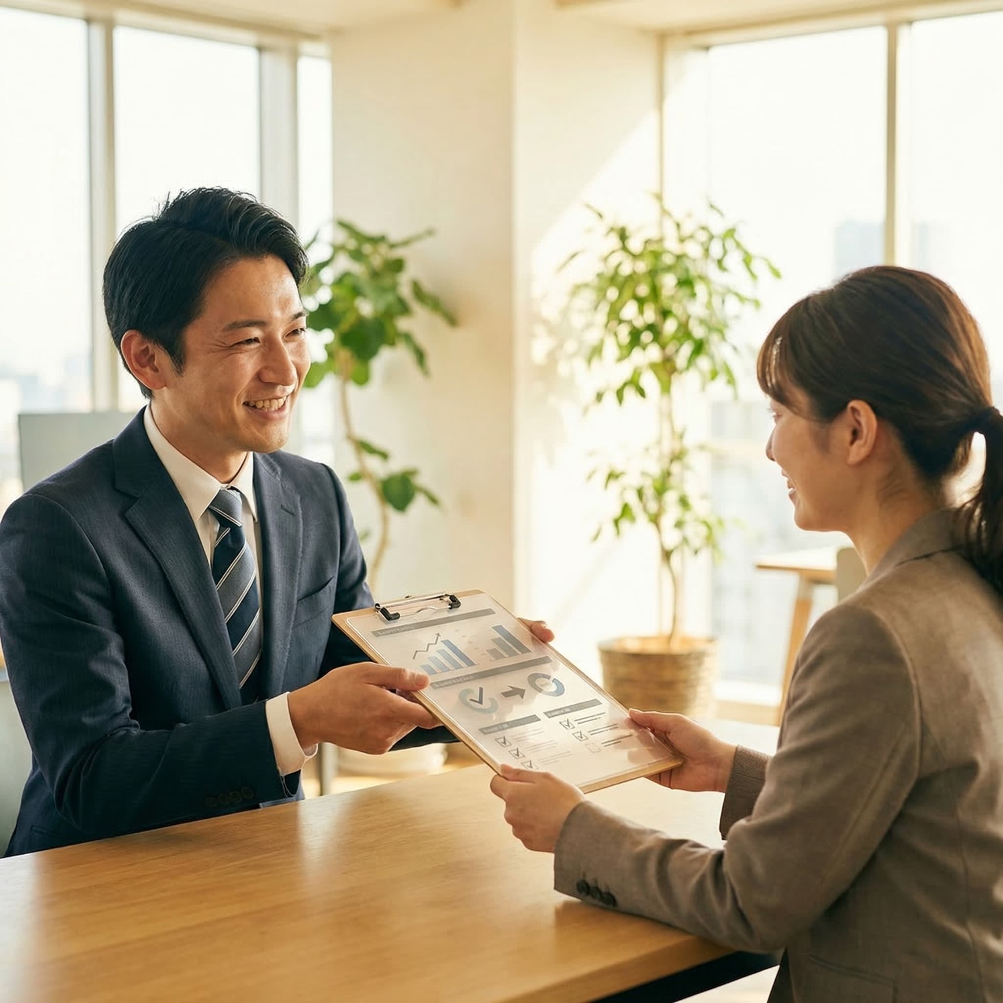 様々なサービスを一つの会社が担当しているイメージ図
